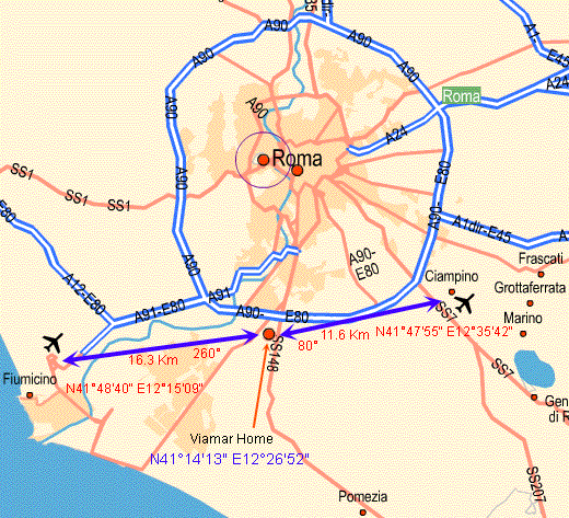 Home location map